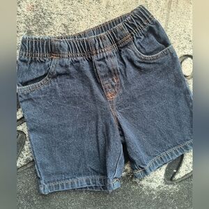 Okie Dokie Toddler Boys Denim Blue Jean Shorts Size 3T